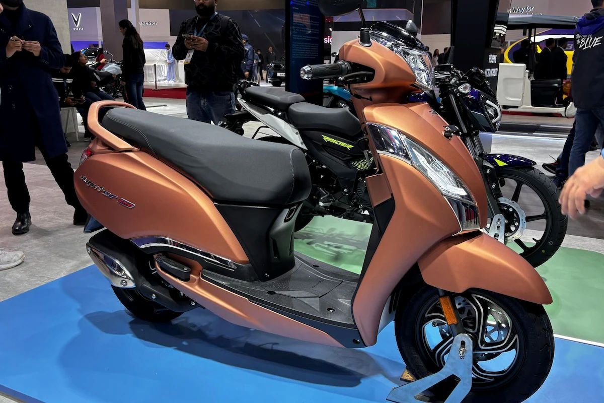 TVS Jupiter CNG is the world's first CNG scooter