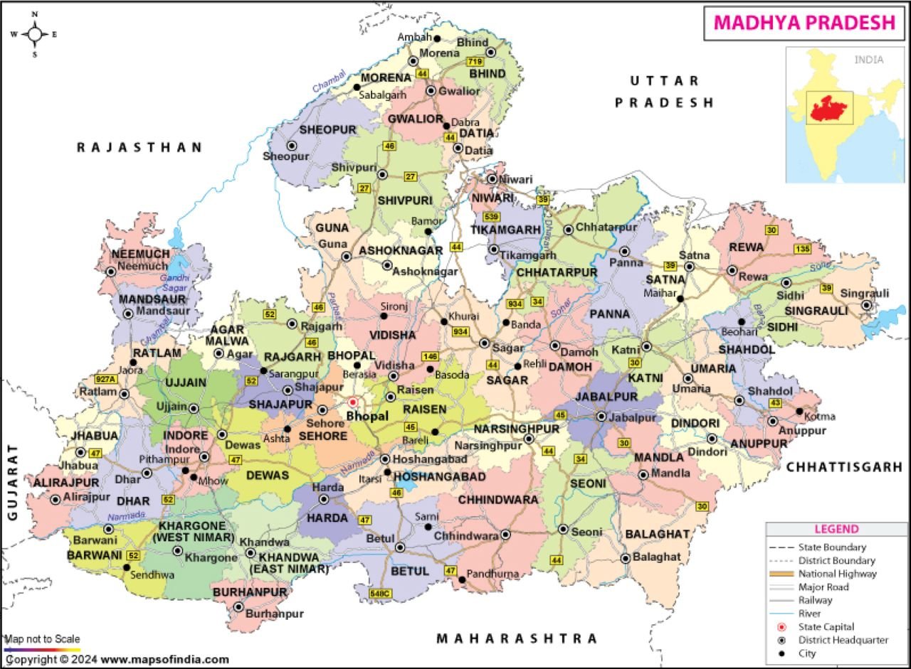 MP News: Madhya Pradesh government to change map of 925 villages