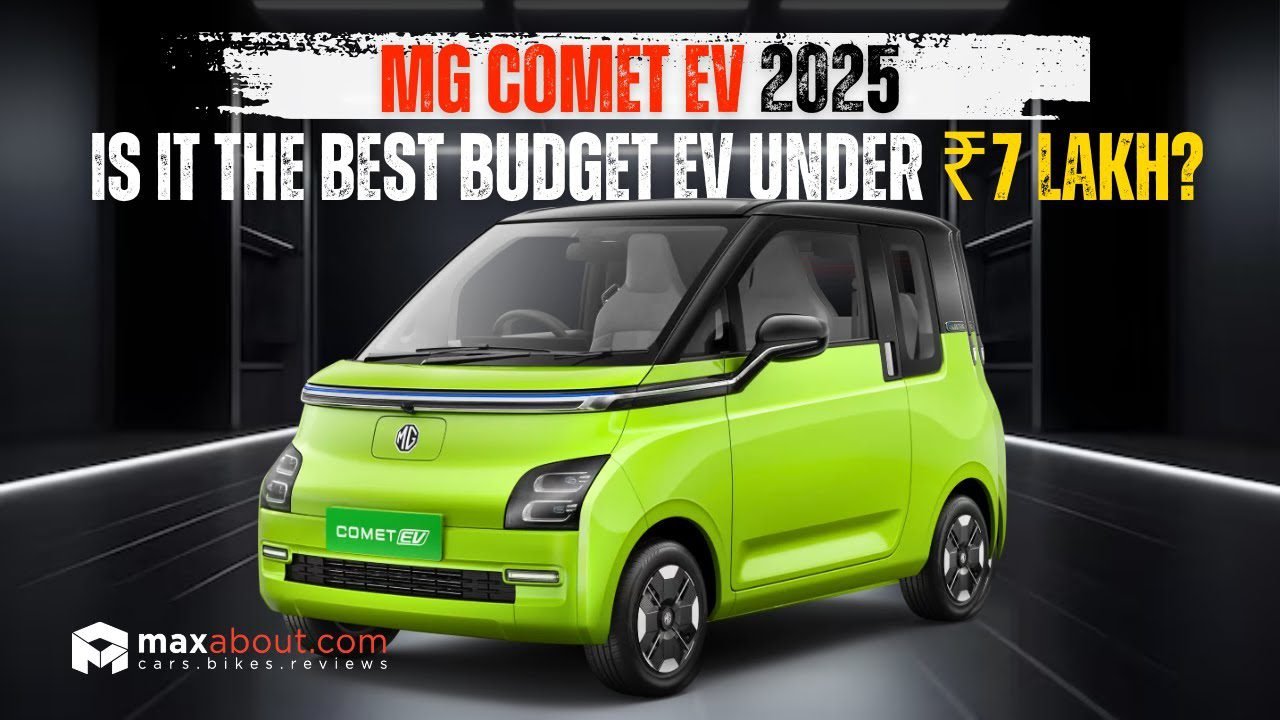 MG Comet EV 2025 Luxury Look and 230km Range & Powerful Performance