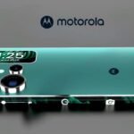 a cell phone with a logo