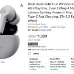 GRAB IT NOW! Boult Audio K40 Earbuds: 63% OFF! Your New Audio Obsession Just Got CHEAPER!