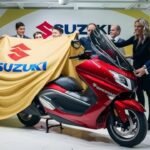 Suzuki Burgman 400 scooter has come to increase the tension of Yamaha Aerox, in a new style with modern features