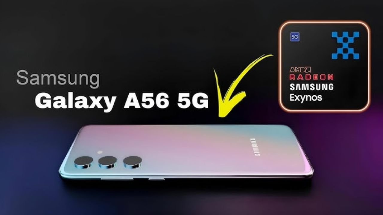 Samsung Galaxy A56 smartphone: 5000mAh battery & 50mp camera new smartphone