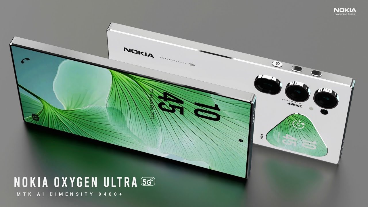 Nokia's premium 5G smartphone: 5000mAh battery with 200MP camera and 12GB RAM